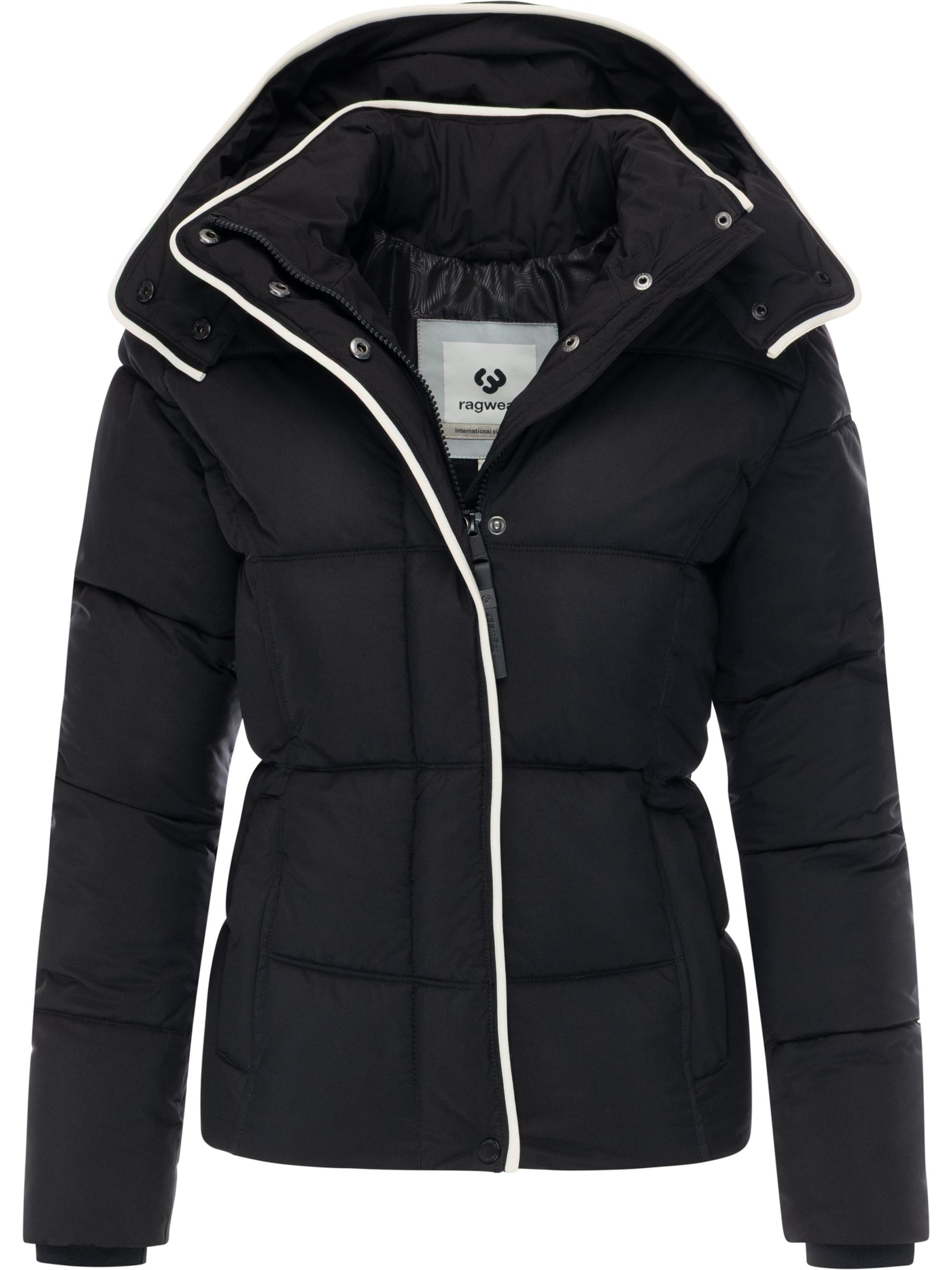 Ragwear Winterjacke 'Gleama' in Schwarz