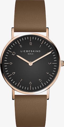 Liebeskind Berlin Analog Watch in Brown: front