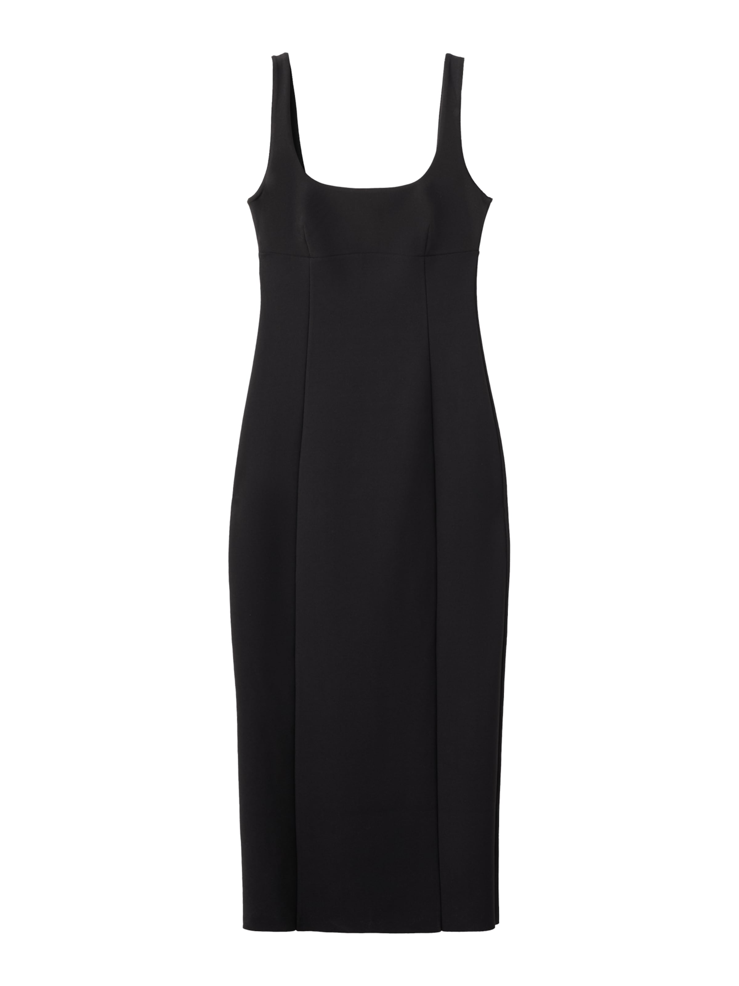 Rochie 'STRAIT' de la MANGO pe negru: față