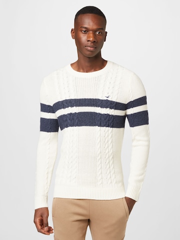 HOLLISTER Sweater in Beige: front