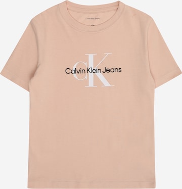 Maglietta di Calvin Klein Jeans in rosa: frontale