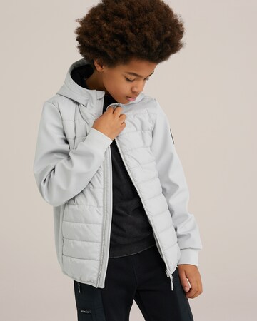 WE Fashion Between-season jacket in Grey