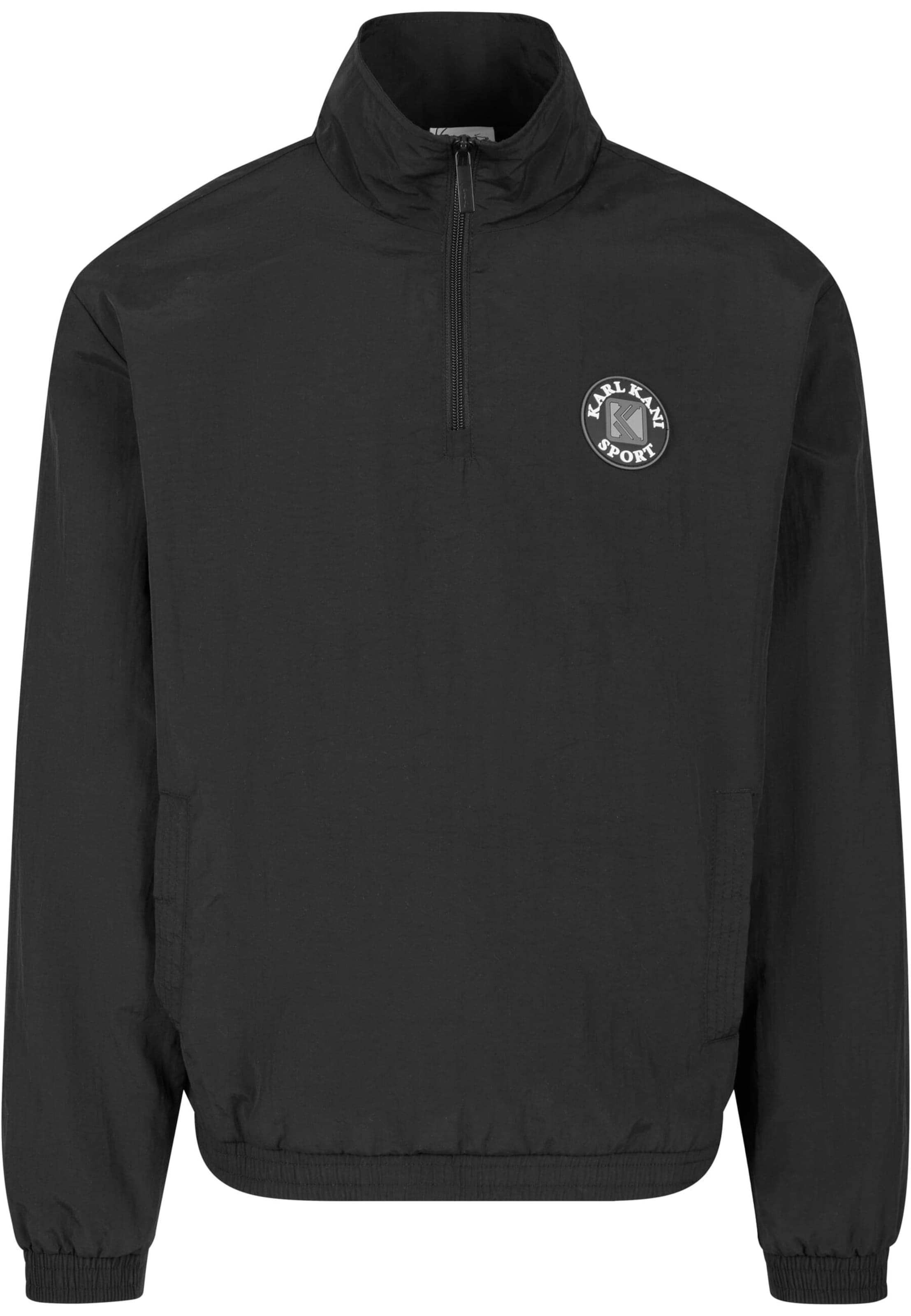 Karl Kani Overgangsjakke i sort: forside