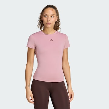 ADIDAS PERFORMANCE Performance shirt 'Studio' in Purple: front