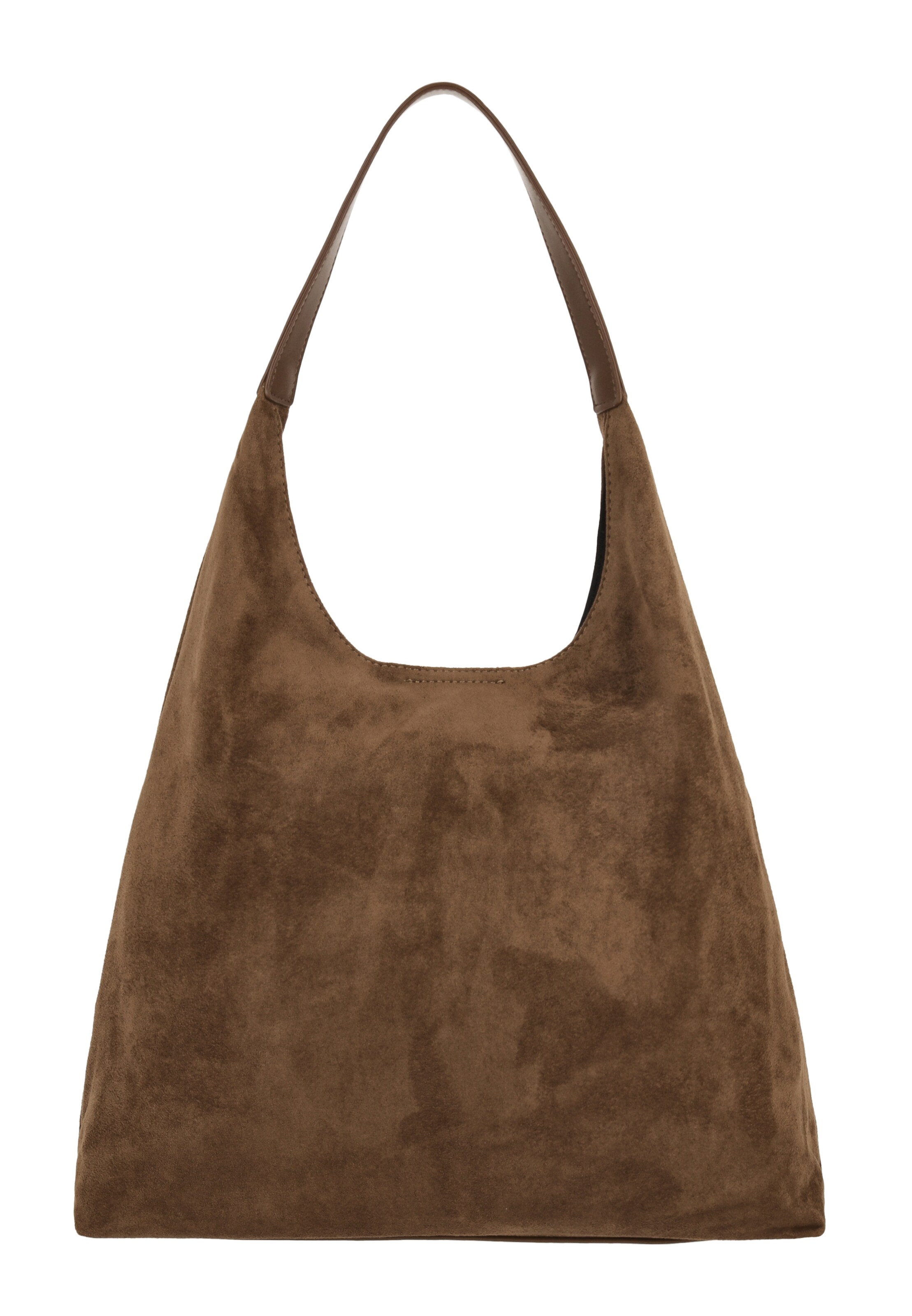 Usha - Mala de ombro em castanho: frente