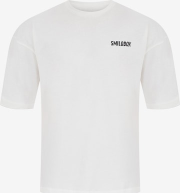 Smilodox T-Shirt ' Cyris ' in Weiß: Vorderseite