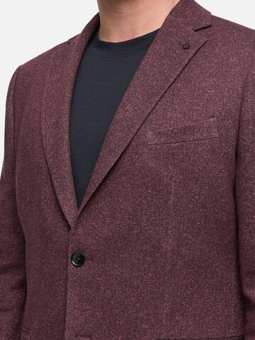 Zuitable Slim fit Suit Jacket 'DiNick' in Red