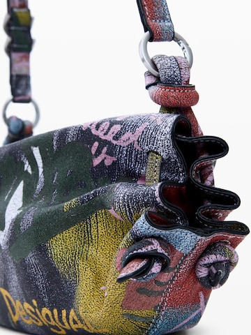 Desigual - Mala de ombro 'Arty Printed' em mistura de cores