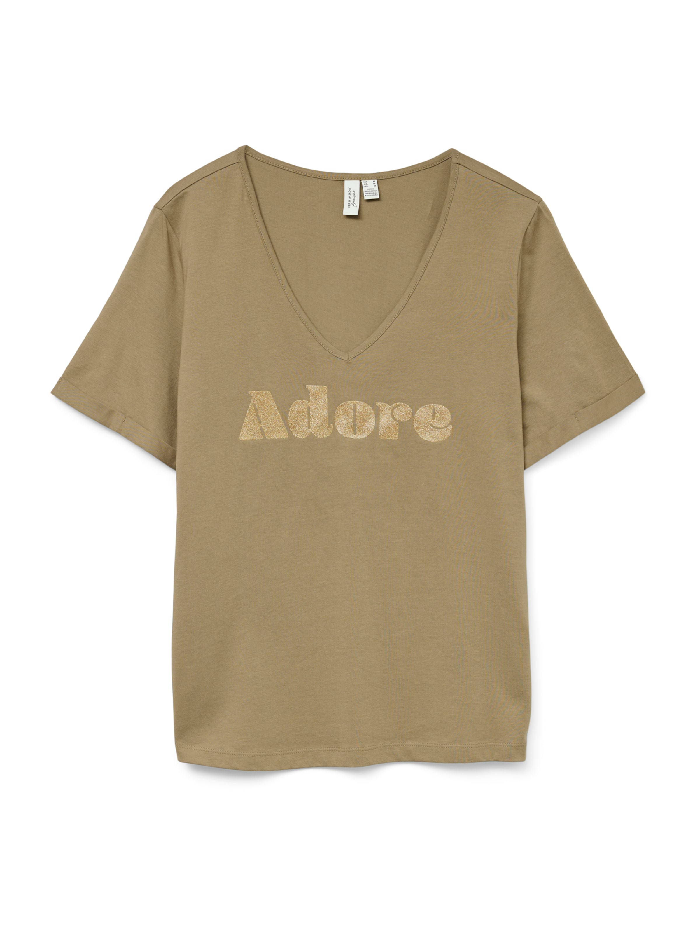 VERO MODA Μπλουζάκι 'VMFADORA' σε πράσινο: μπροστά