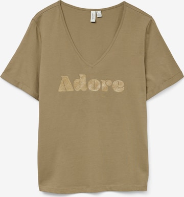 žalia VERO MODA Marškinėliai 'VMFADORA': priekis