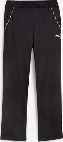 PUMA Regular Workout Pants 'FIT' in Black: front