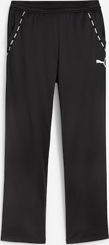 Regular Pantalon de sport 'FIT' PUMA en noir : devant