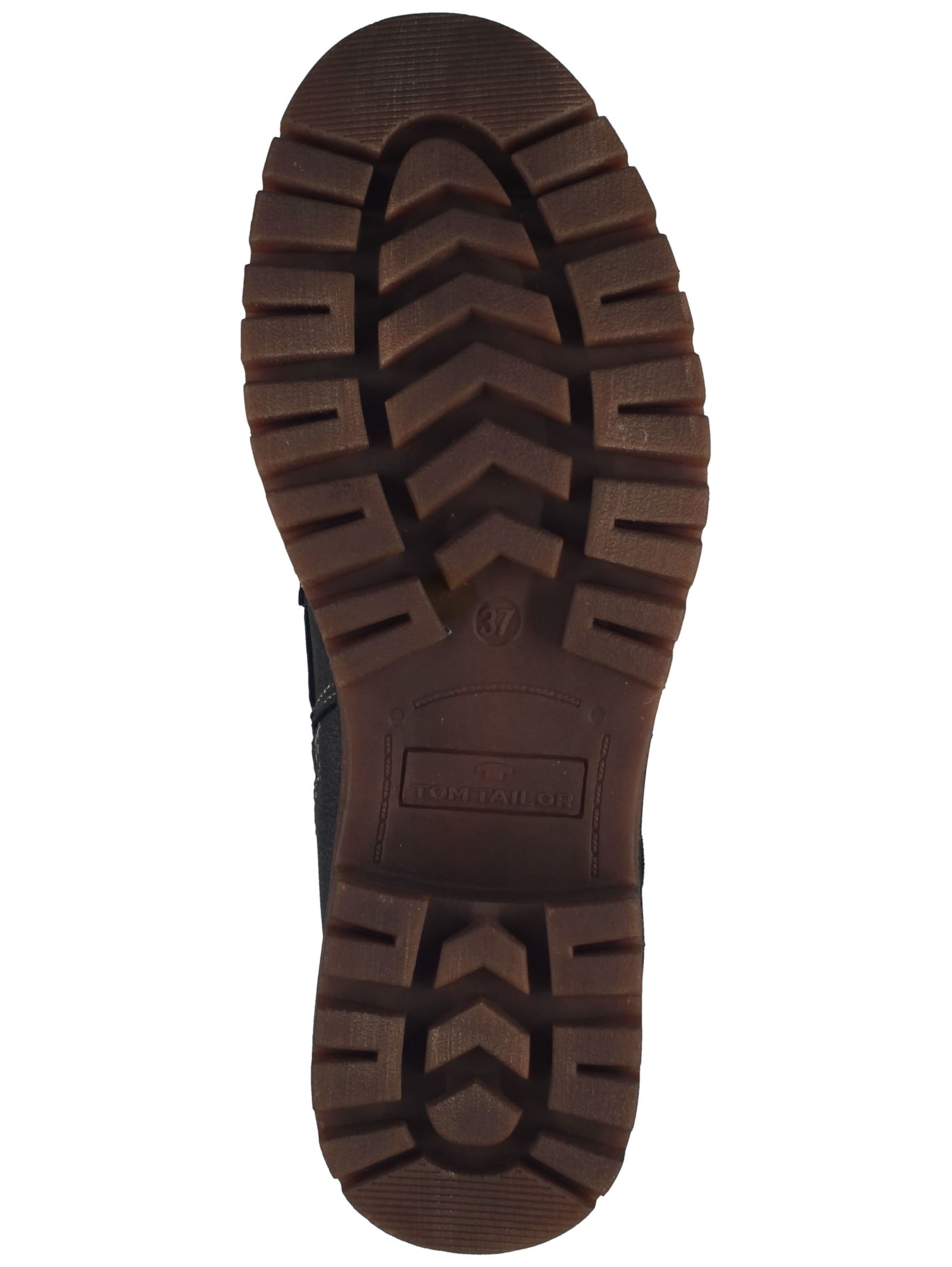 TOM TAILOR Ботинки на шнуровке в Серый