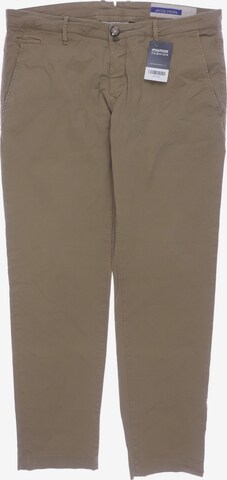 Jacob Cohen Pants in 38 in Brown: front