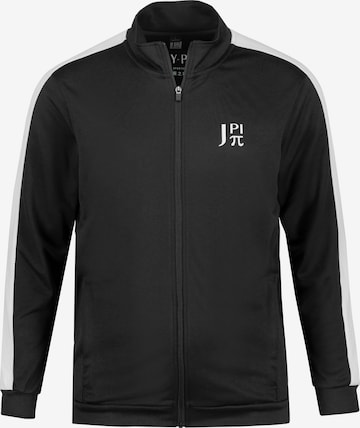 Veste de survêtement JAY-PI en noir : devant