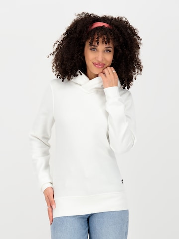 Alife and KickinSweater majica 'BrieAK' - bijela boja: prednji dio