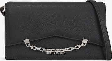 Karl Lagerfeld Olkalaukku värissä musta: etupuoli