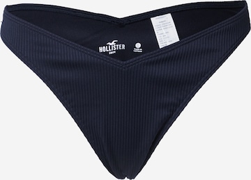 HOLLISTER Háromszög Bikini nadrágok - fekete: elől