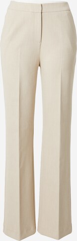 Wide Leg Pantalon COMMA en beige : devant