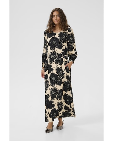 CULTURE Kleid 'Elitha' in Schwarz: Vorderseite