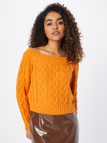 Noisy may Sweater 'MARTA' in Orange: front