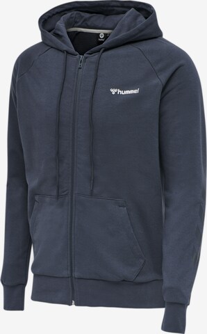 Hummel Sportsweatjacke in Blau