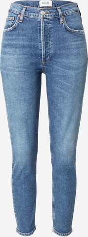 AGOLDE Slimfit Jeans 'Nico' in Blauw: voorkant