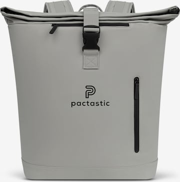 Pactastic Backpack in Grey: front