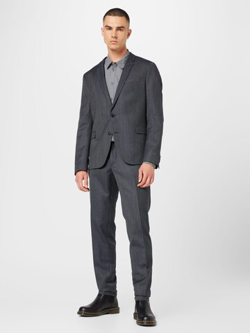 DRYKORN Slimfit Anzug 'OREGON' in Blau: Vorderseite