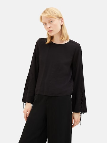 TOM TAILOR DENIM - Blusa en negro