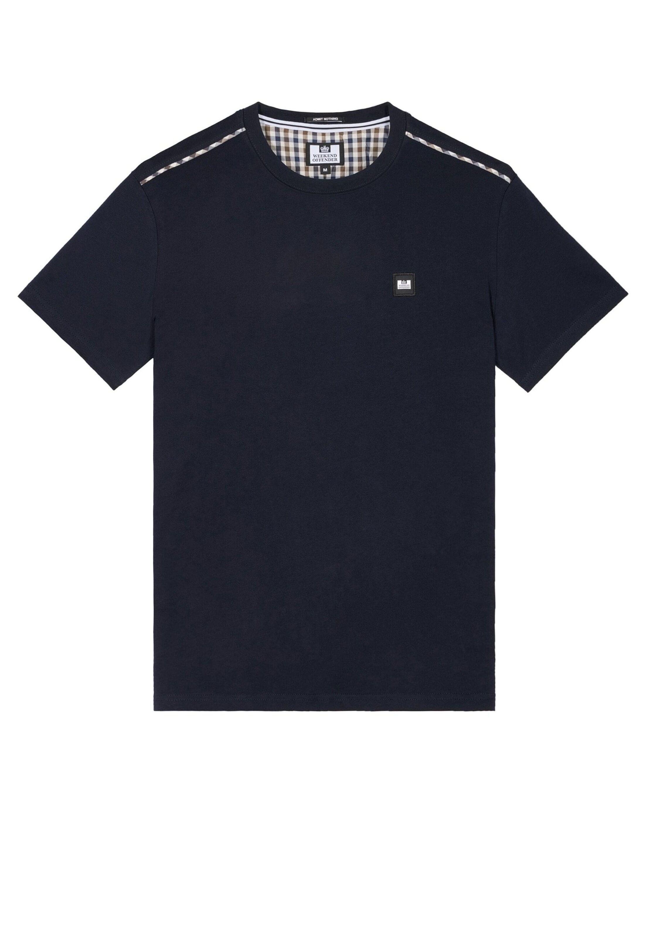Weekend Offender T-Shirt 'Manuel' in Blau: Vorderseite