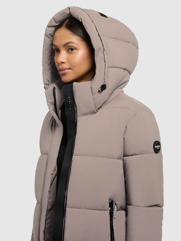 Manteau d’hiver 'Haya2 Matt' khujo en gris