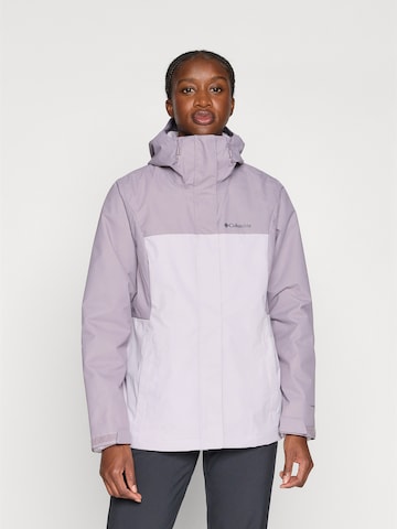 COLUMBIA Outdoorová bunda 'Hikebound II IC' – fialová: přední strana