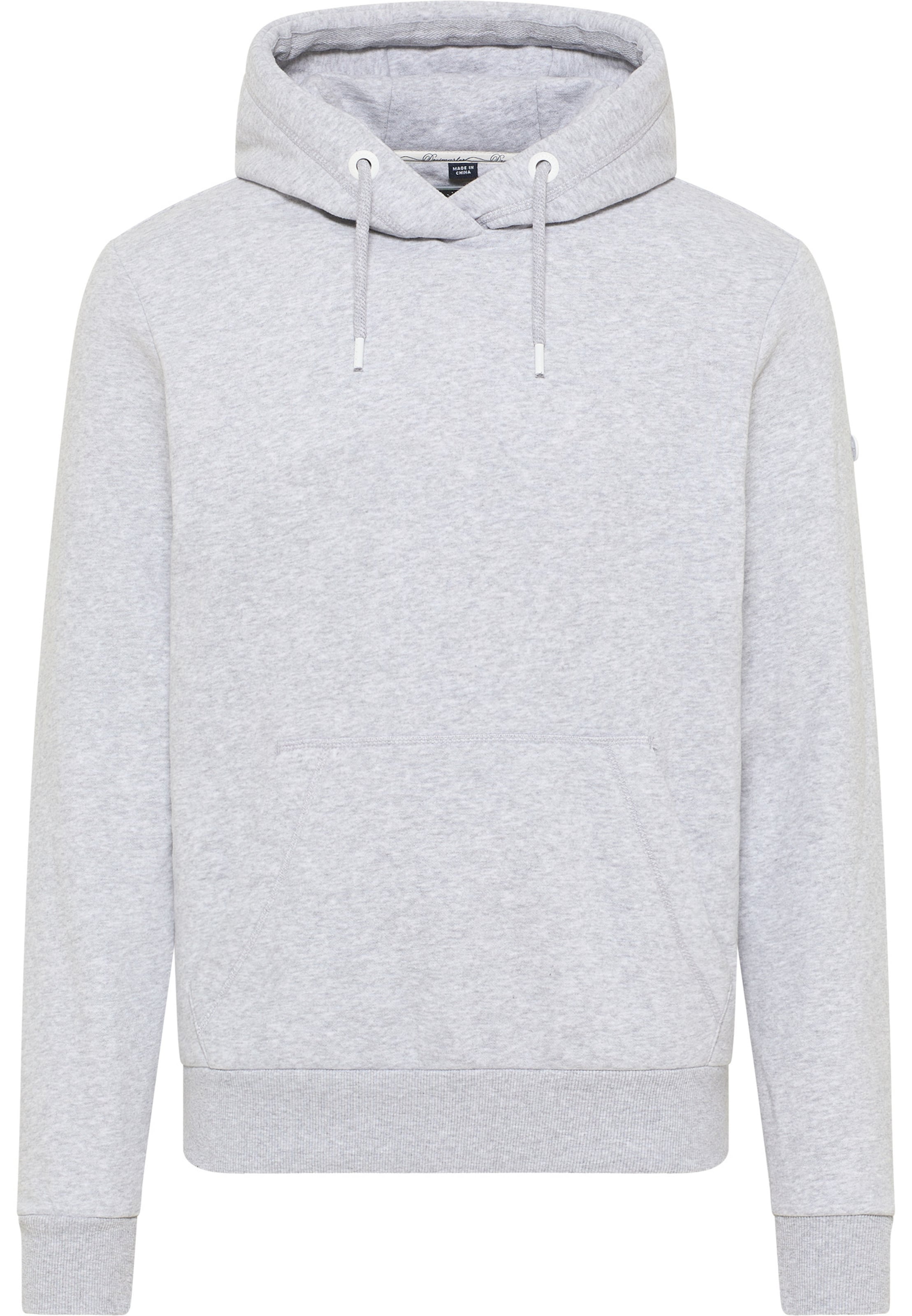 DreiMaster Maritim Sweatshirt in Grau: Vorderseite
