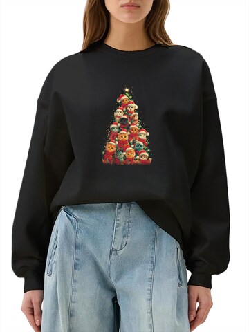 GORHEY Sweatshirt‌ in Schwarz: Vorderseite