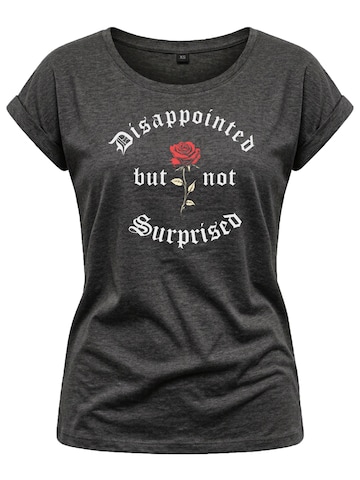 MAKAYA Shirt 'NotSurprisedRose' in Grey: front