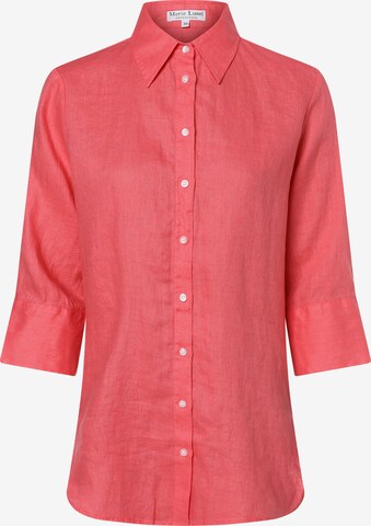 Marie Lund Blouse 'Rihab' in Red: front