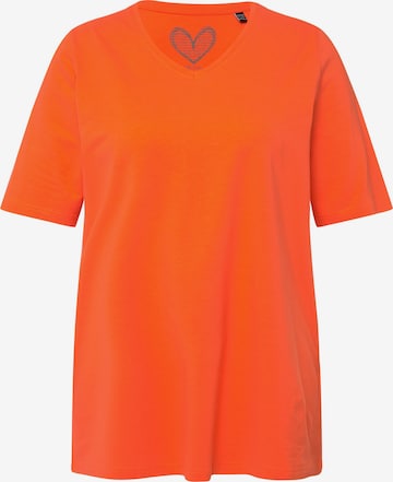 Ulla Popken Shirt in Orange: predná strana