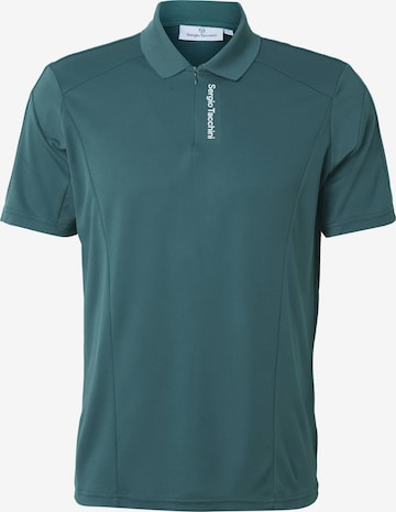 Sergio Tacchini Koszulka 'Adriatico' w kolorze zielony: przód