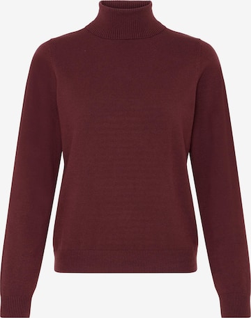 Pull-over ' OXBMMNORA ROLLNECK ' Oxmo en rouge : devant