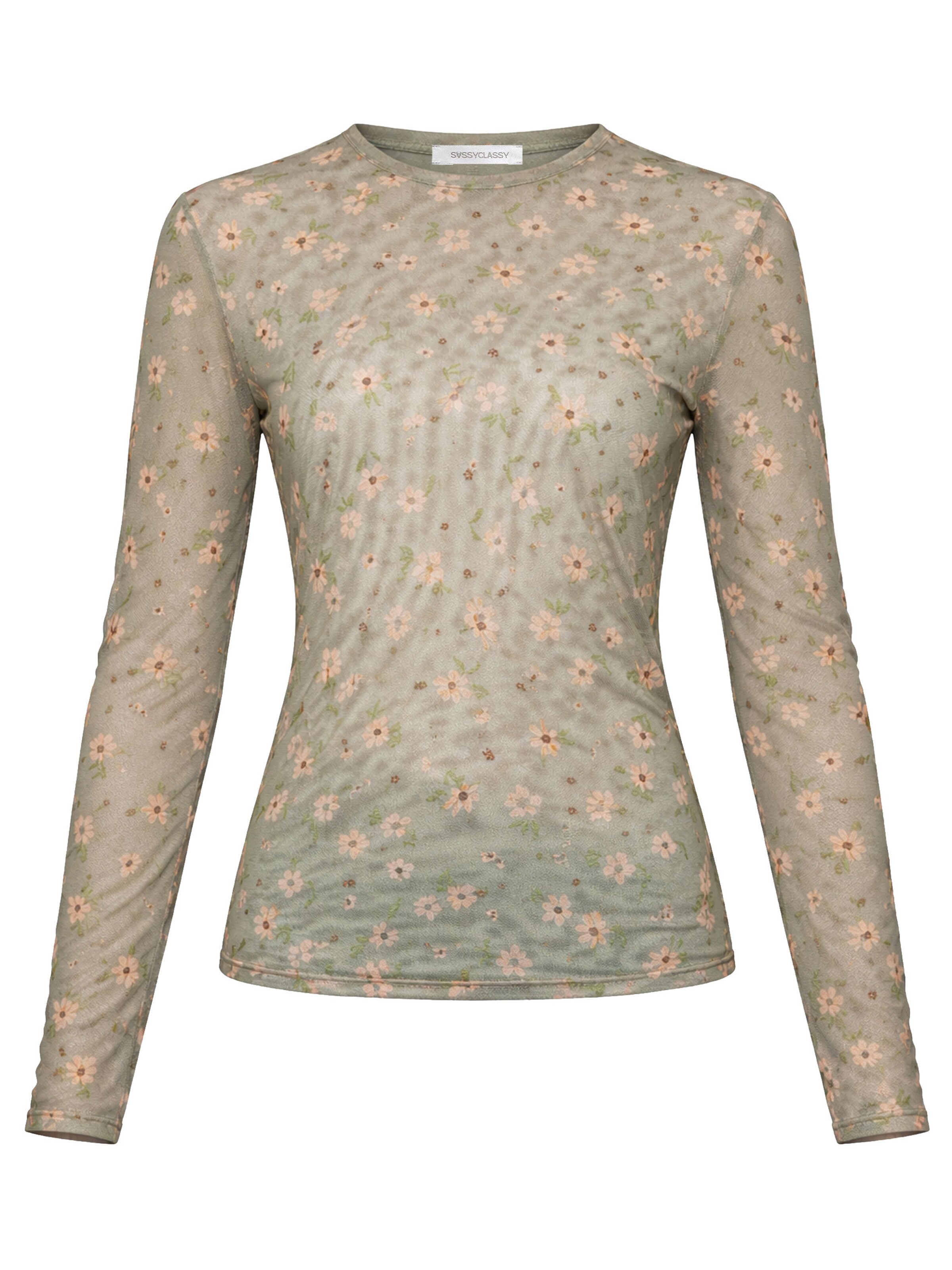 SASSYCLASSY Shirt‌‌‌‌‌‌‌‌‌ in Grün: Vorderseite