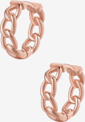 Hey Happiness Ohrringe 'Chunky Chain' in Gold: Vorderseite