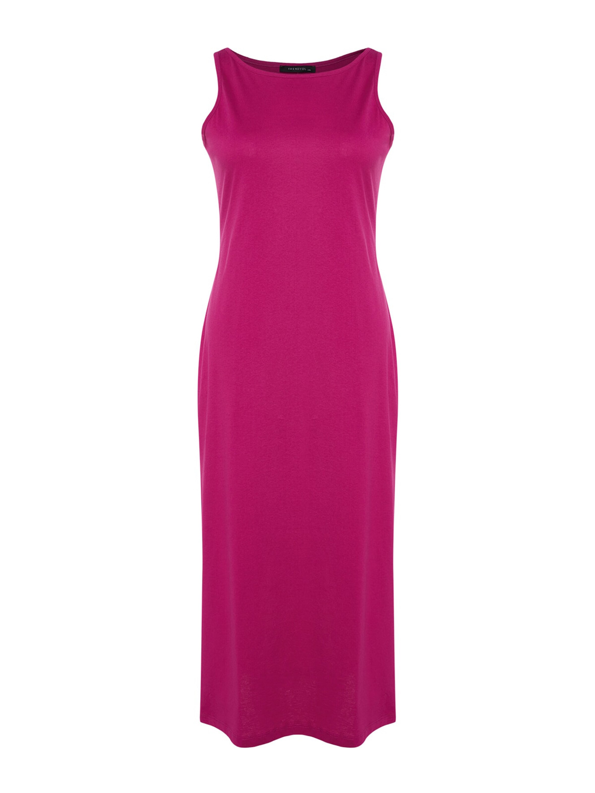 Trendyol Curve - Vestido en rosa: frente