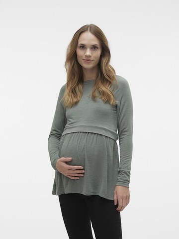 MAMALICIOUS Shirt in Green: front