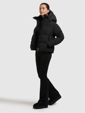 khujo Winter jacket 'Enits' in Black