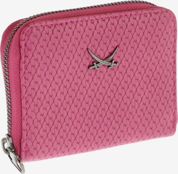SANSIBAR Small Leather Goods in One size in Pink: front