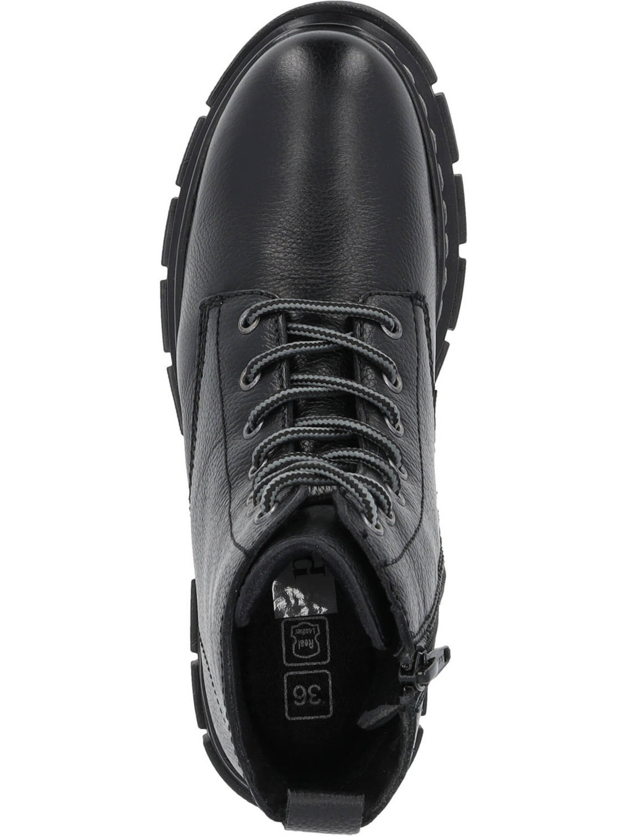 Palado Ботинки на шнуровке 'Surcul' в Черный