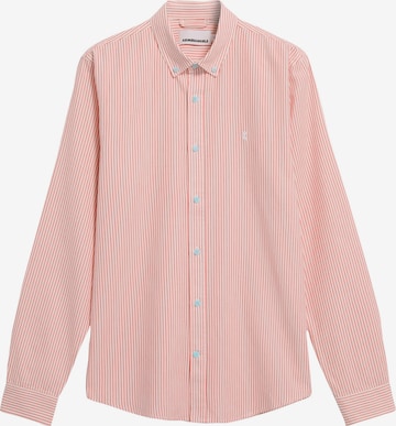 ARMEDANGELS Button Up Shirt in Red: front