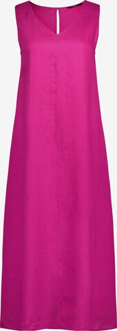 Robe oversize zero en rose : devant