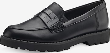 TAMARIS - Sapato Slip-on em preto: frente